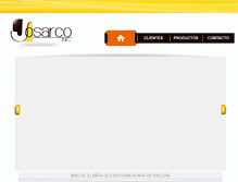 Tablet Screenshot of josarco.com